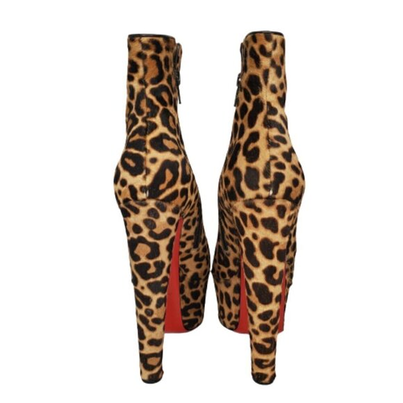 Christian Louboutin Fierce 160 Jaguar Platform Boots - Picture 3 of 7